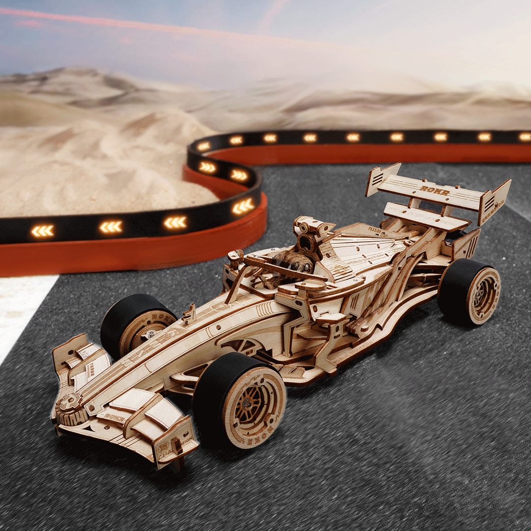 Puzzle 3D Voiture de Course – Image 2