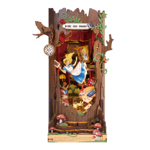 Book Nook Fall Into Wonder miniature féérique