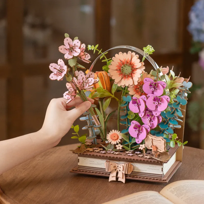 Wooden Blooming Book – Image 4